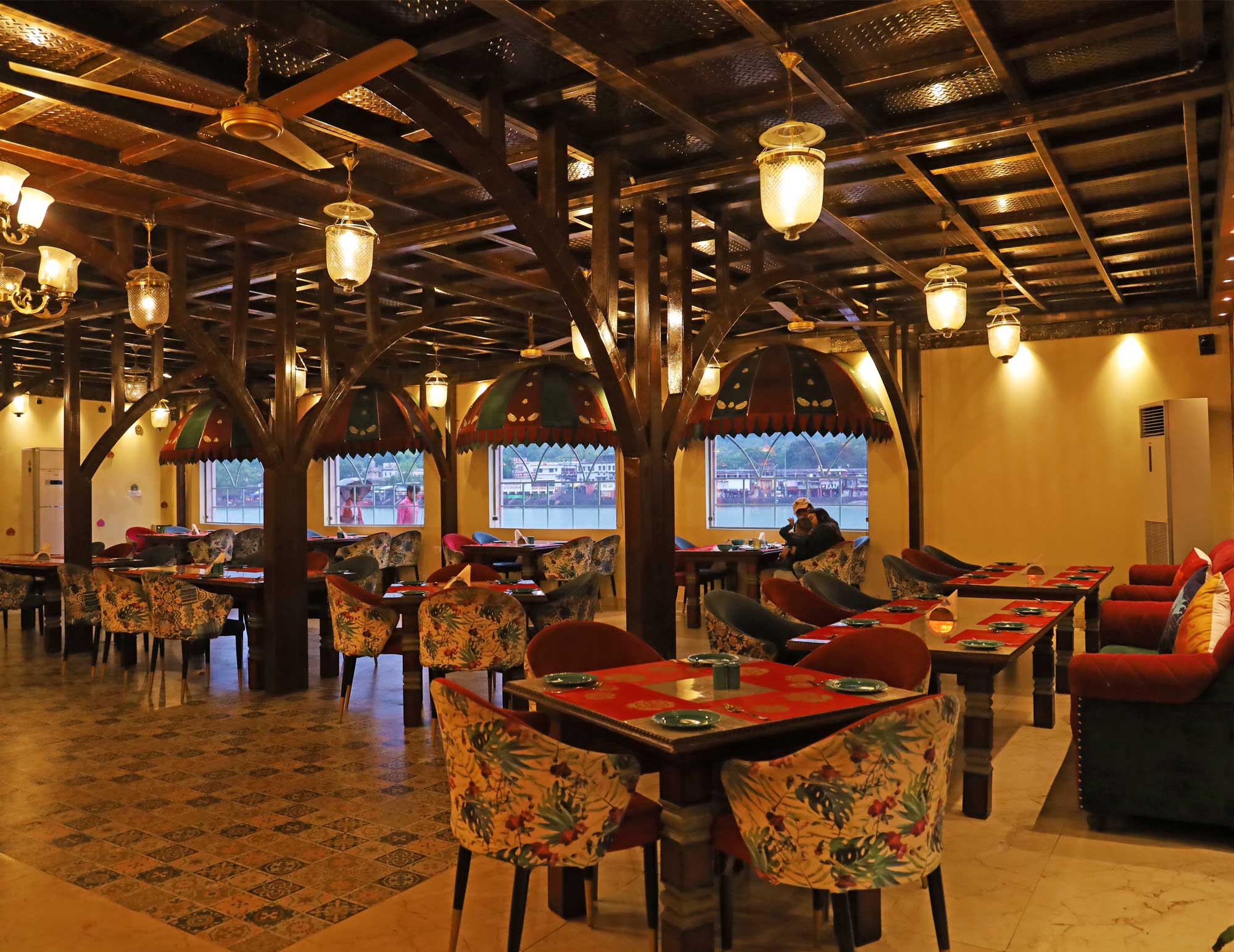 Naivedyam Bhog - Ganga View Restaurant in Rishikesh