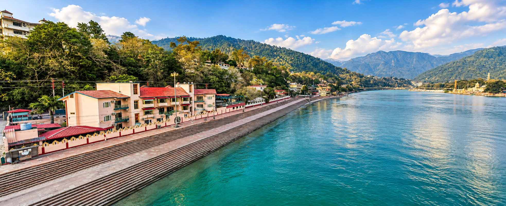 Hotel Neeraj Ganga Heritage Palace on Ganga Ghat in Rishikesh