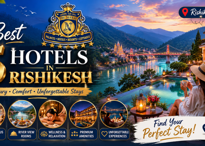 Best 5 Hotels in Rishikesh Near Ganga   