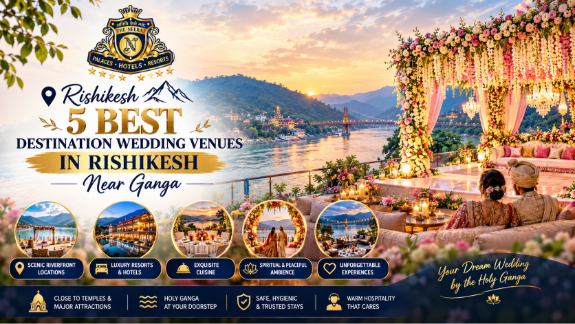 5 Best Destination Wedding Venues in Rishikesh Near Ganga